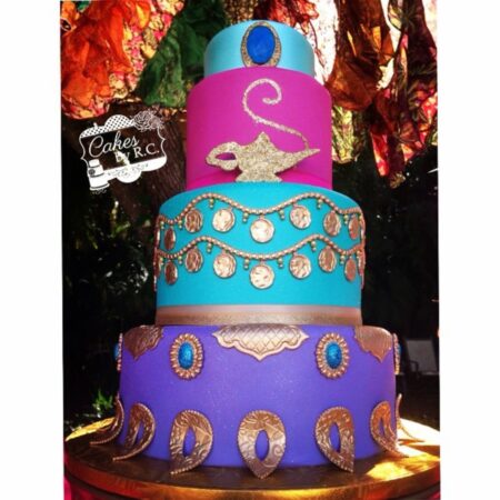 Aladdin Decorated Cake