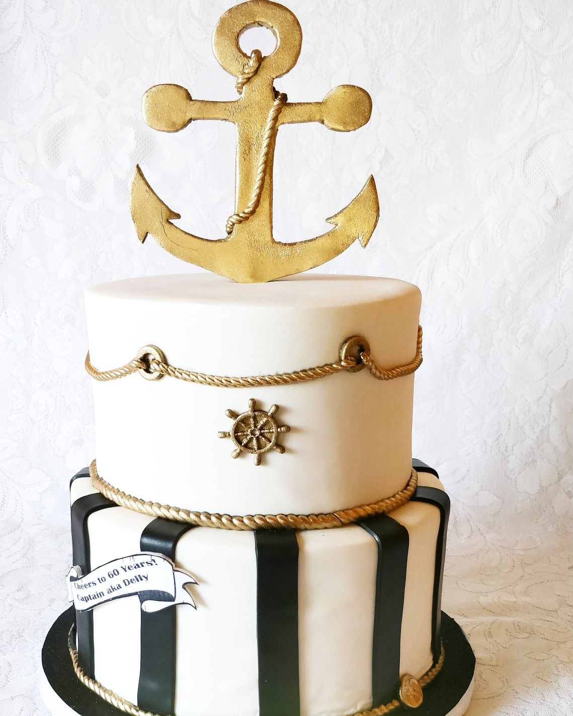 Sailor decorated cake