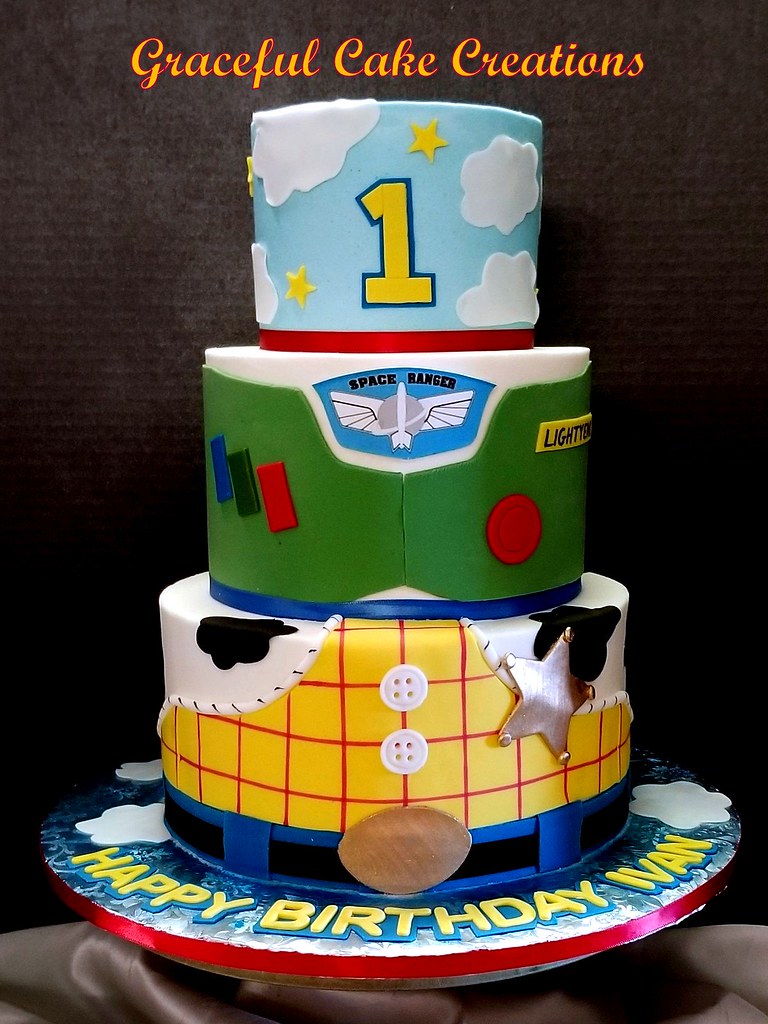 Toy Story Decorated Cake