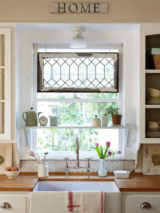 Kitchen Decoration With Window