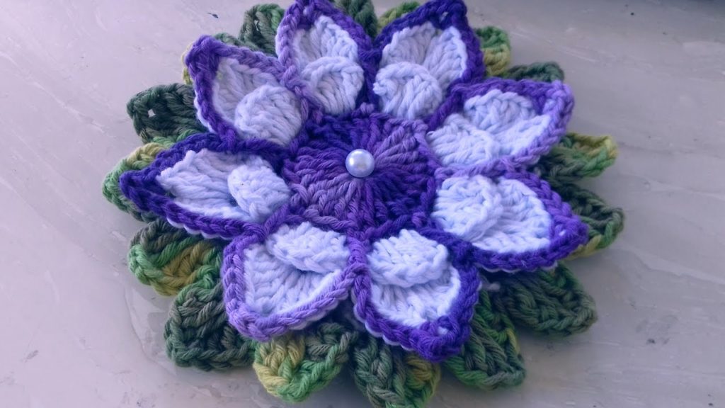 Flores De Croche Para Aplicacao