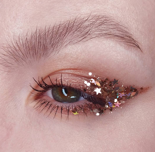 Makeup With Glitter