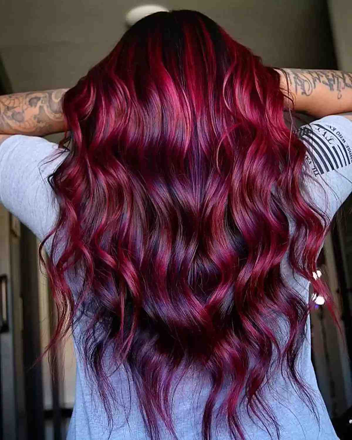 red highlights