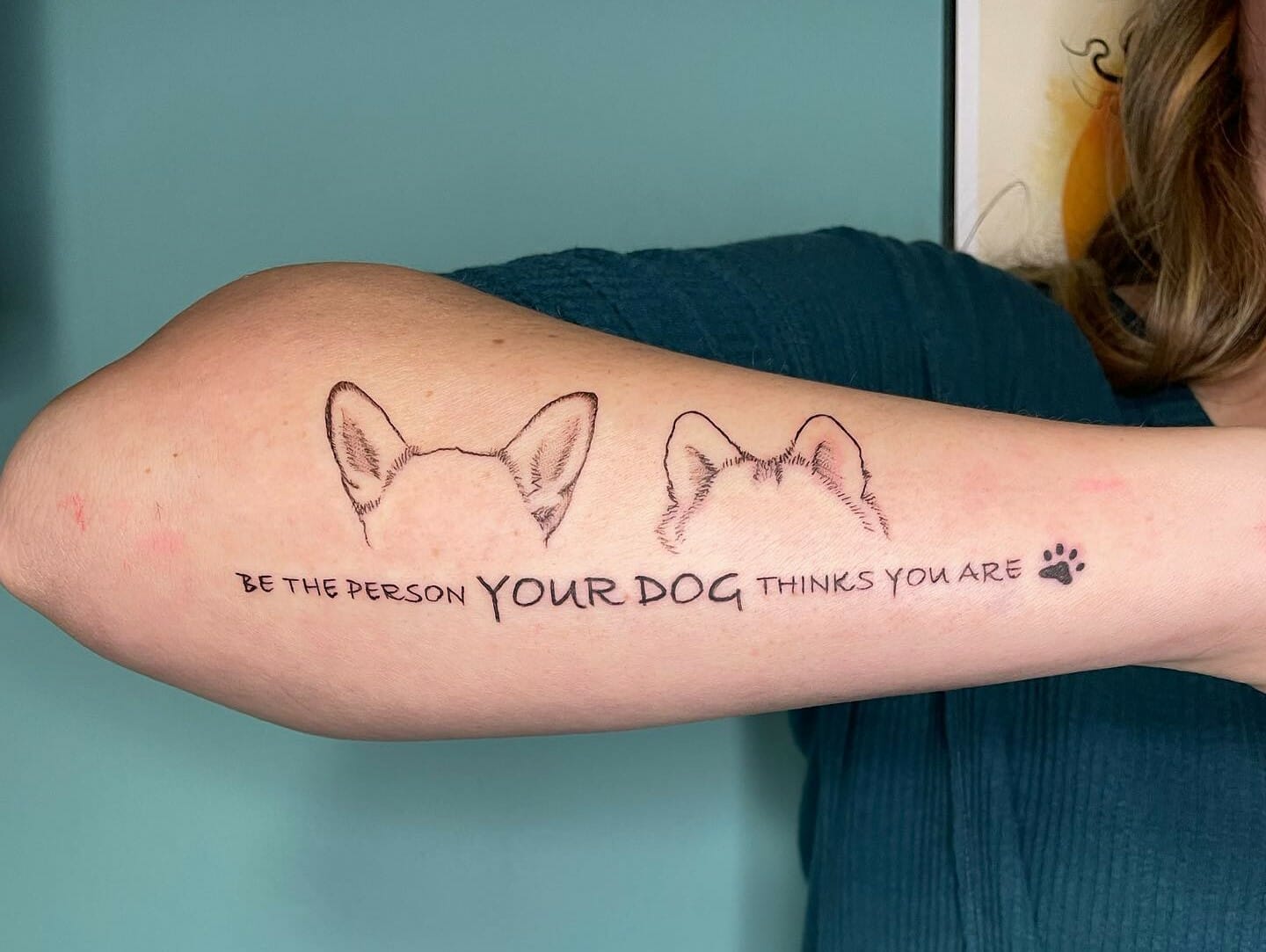 dog tattoo