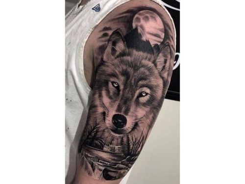 wolf tattoo