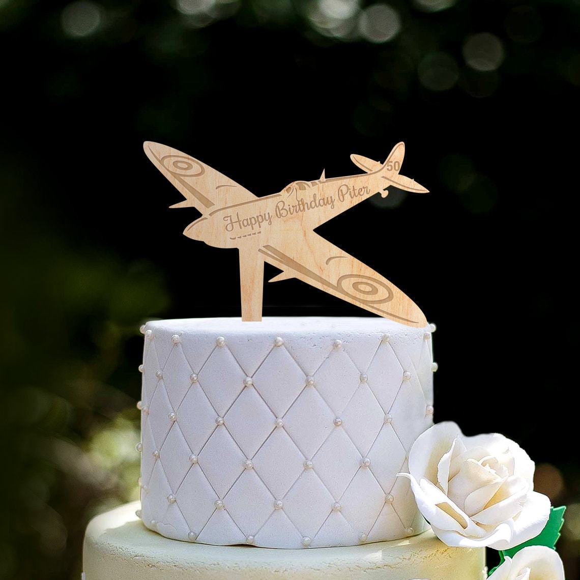 Airplane Decorated Cake