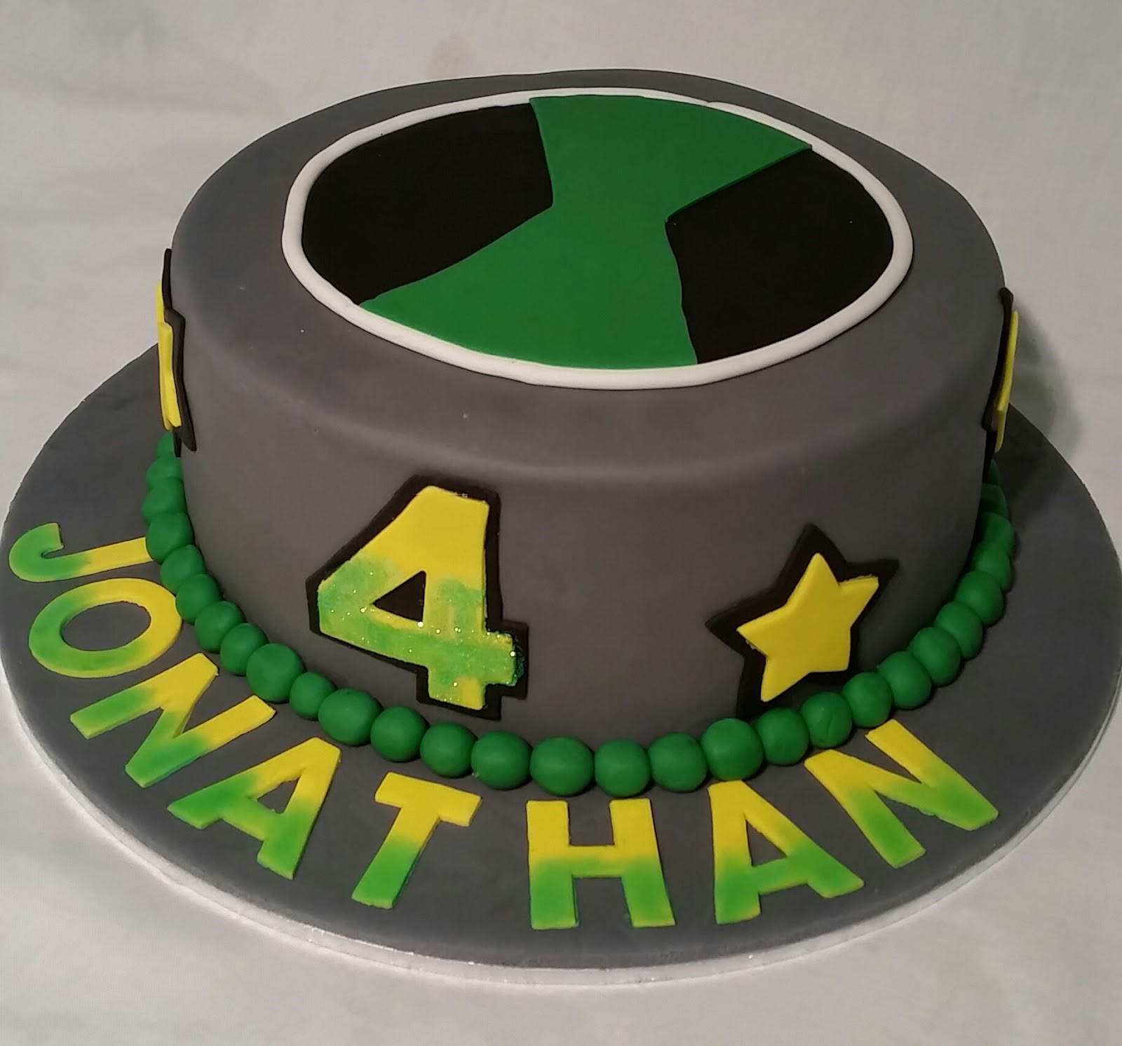 Ben 10 Decorated Cake