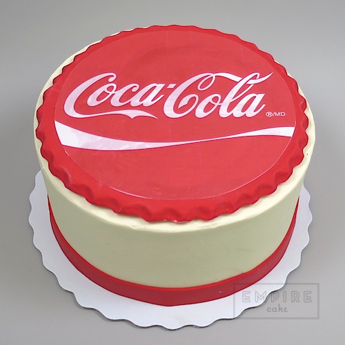 Coca Cola decorated cake