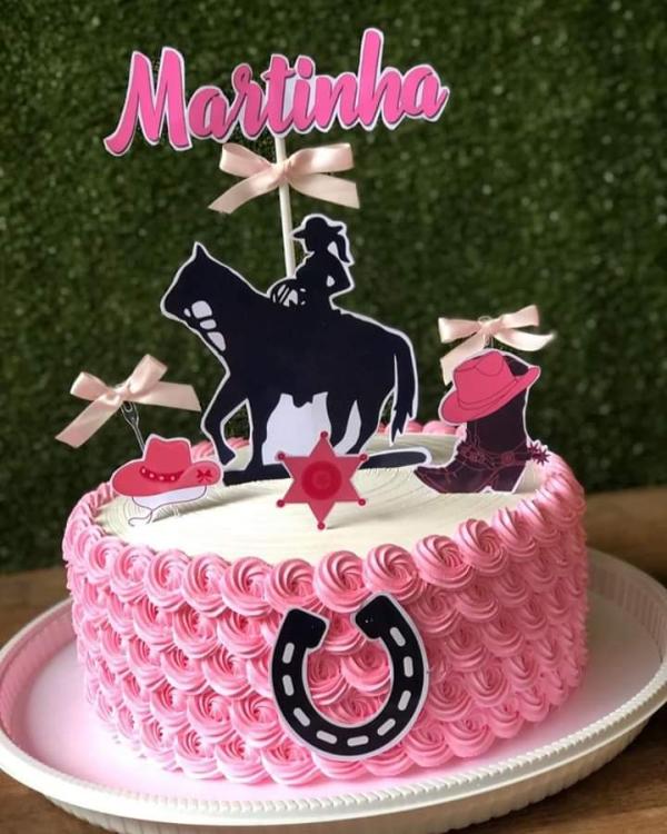 feminine cake topper