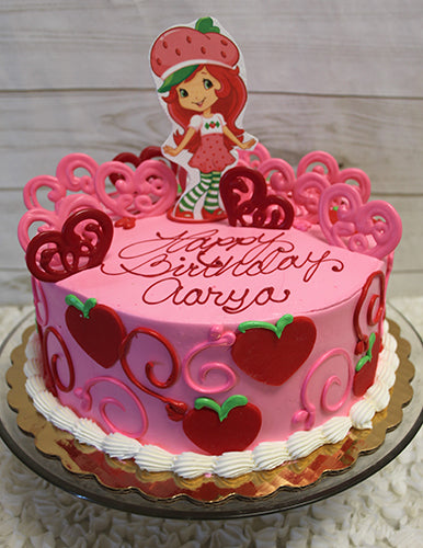 Strawberry Shortcake Decorated Cake