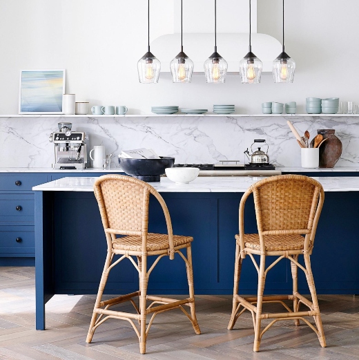 Blue Kitchen Decoration