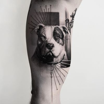 dog tattoo