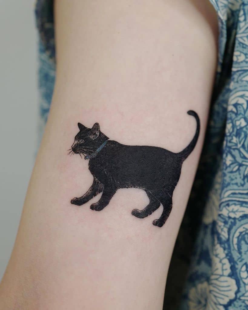 cat tattoo