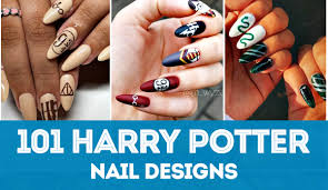 Harry Potter Decorated Nail