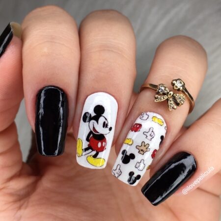 26-ideias-de-unha-decorada-mickey