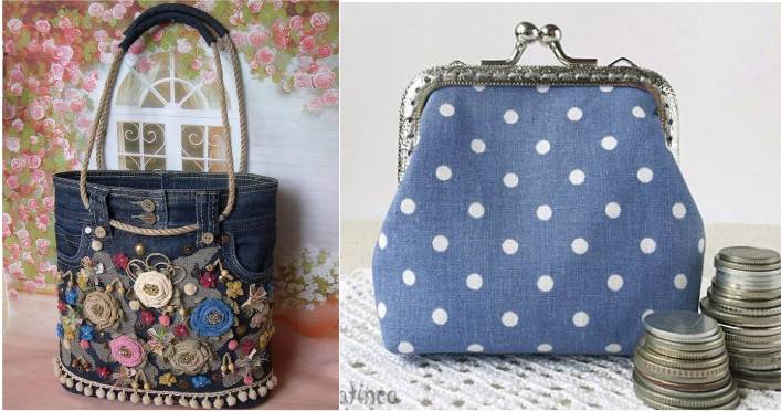 Artesanatos Faceis Bolsa Jeans