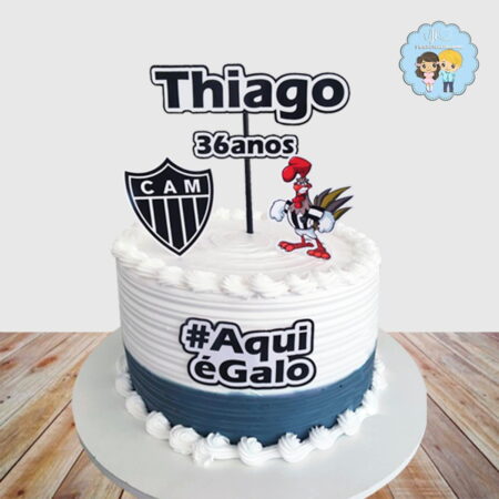 Bolo Decorado Atletico Mineiro