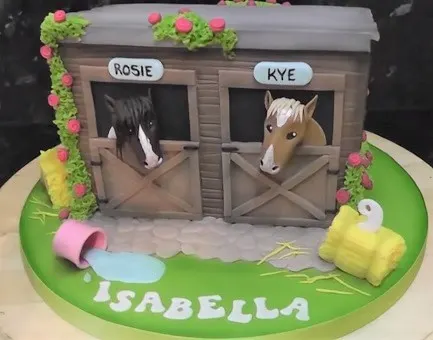 Horse Decorated Cake