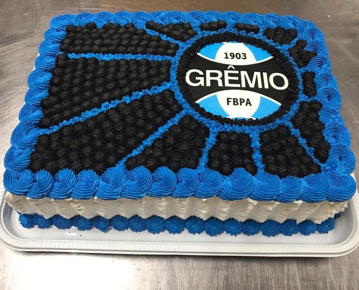 Bolo Decorado Gremio