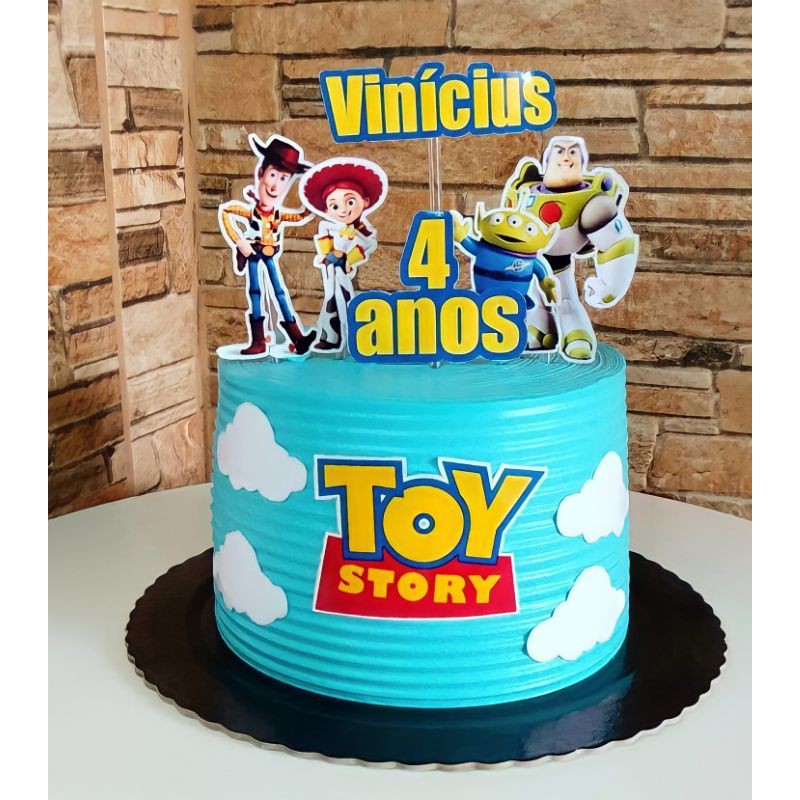 Bolo Decorado Toy Story