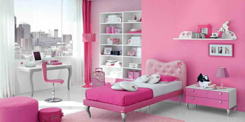 Decoração de Quarto da Barbie