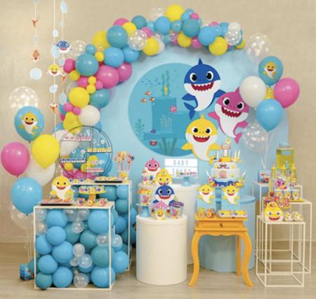 decoracao-festa-baby-shark