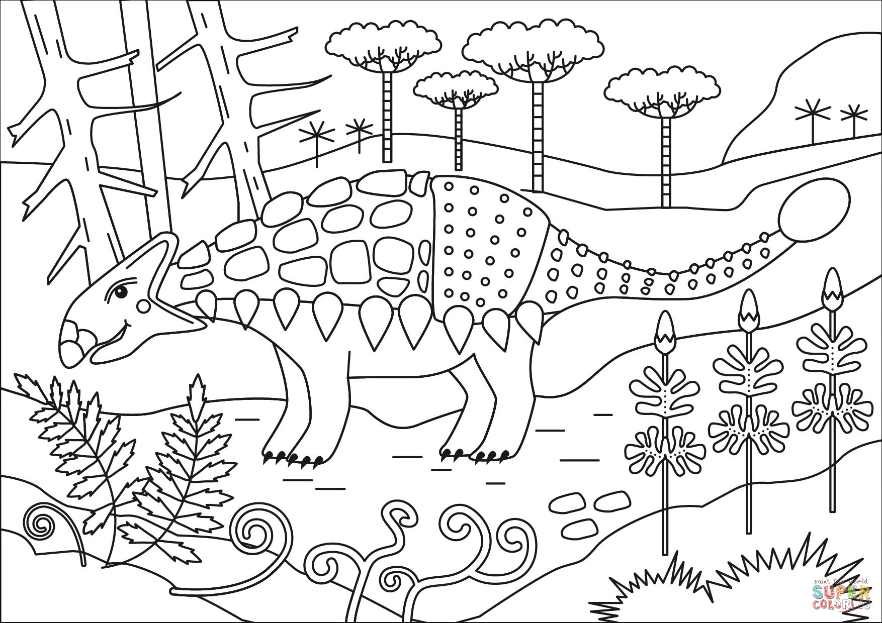 desenho-para-colorir-dinossauro