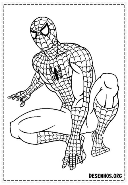 desenho-para-colorir-do-homem-aranha