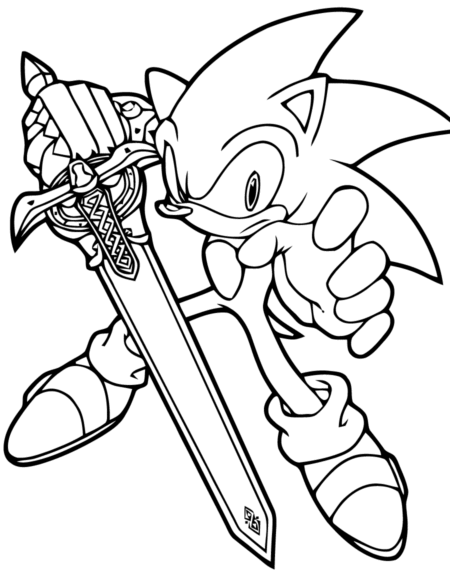 desenho-para-colorir-sonic