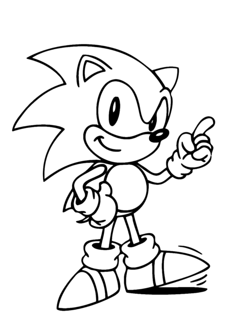 desenho-para-colorir-sonic