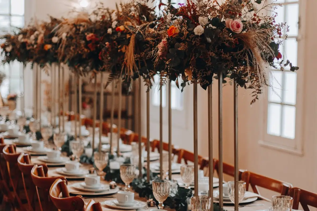 Modelos de Ideias Enfeites De Mesa Casamento