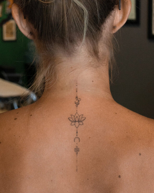 small female tattoo