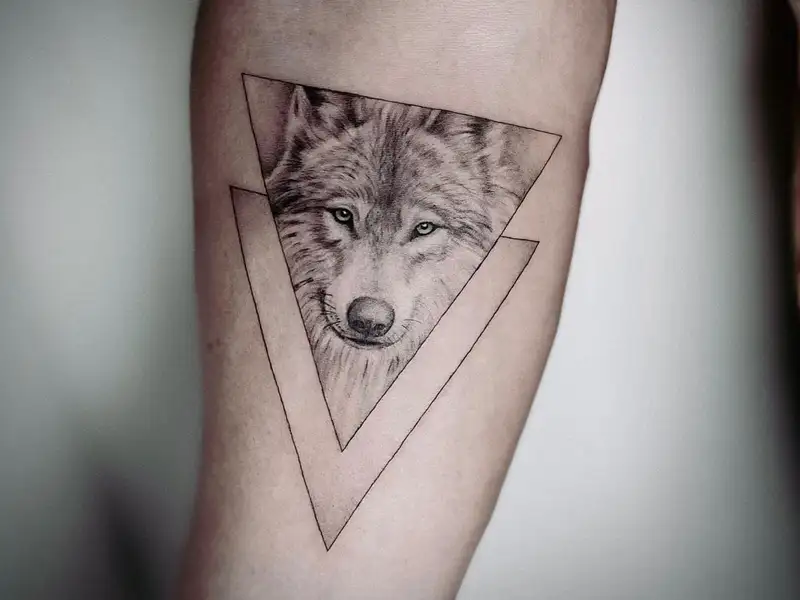 wolf tattoo