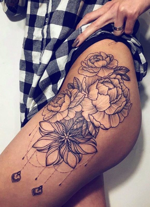 Tatuagem Na Coxa