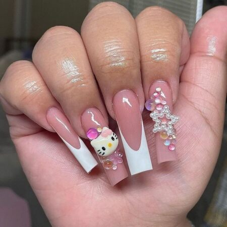 unhas-decoradas-hello-kitty