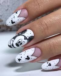 Mickey Decorated Nails