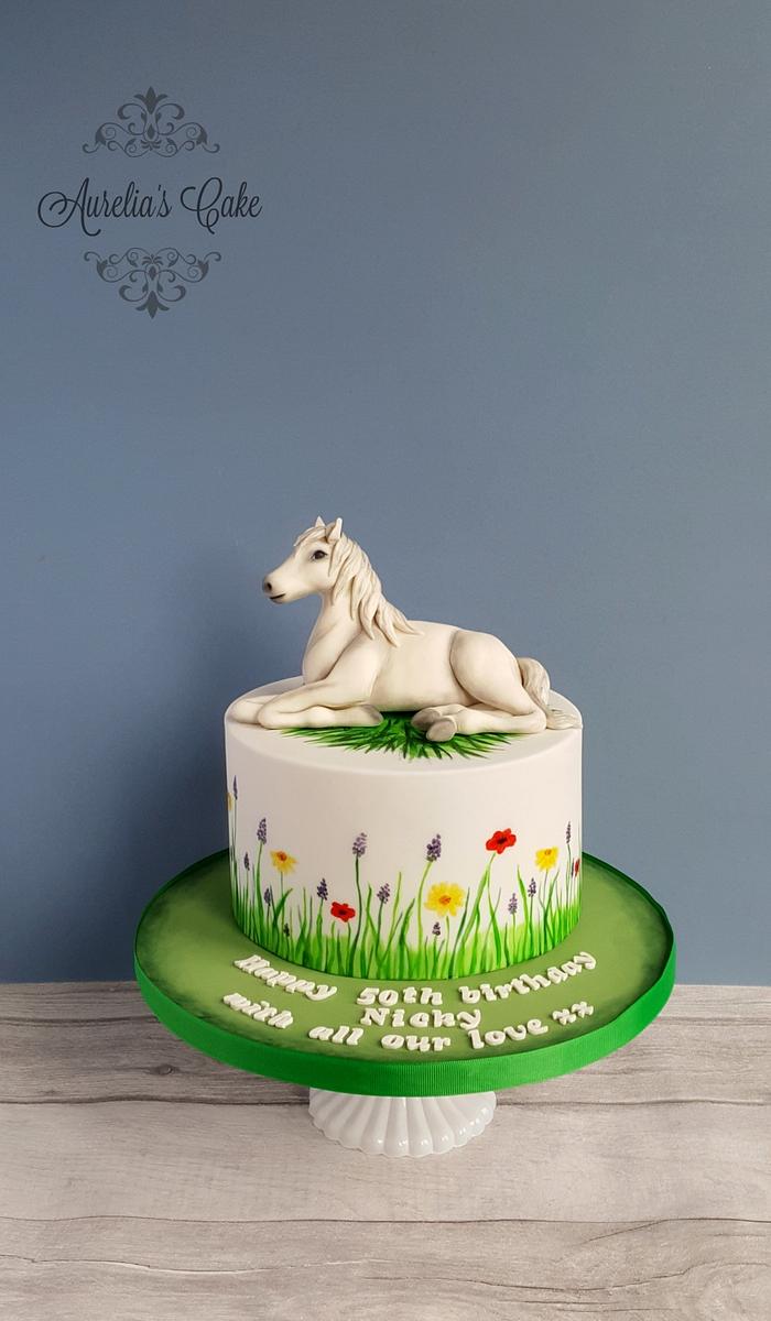 Horse Decorated Cake