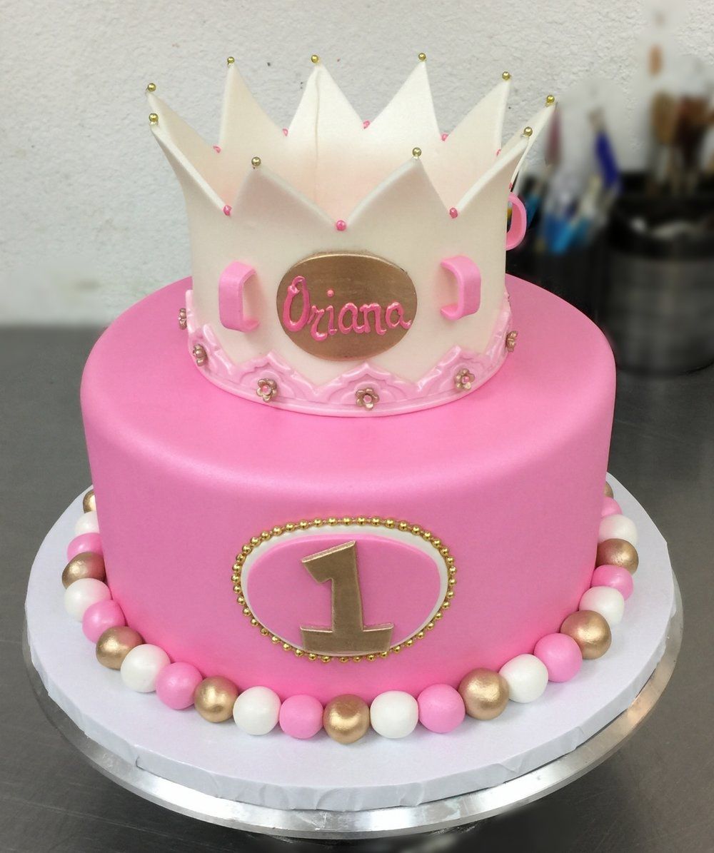 Princess Crown Cake