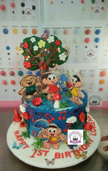 Turma da Mônica Decorated Cake