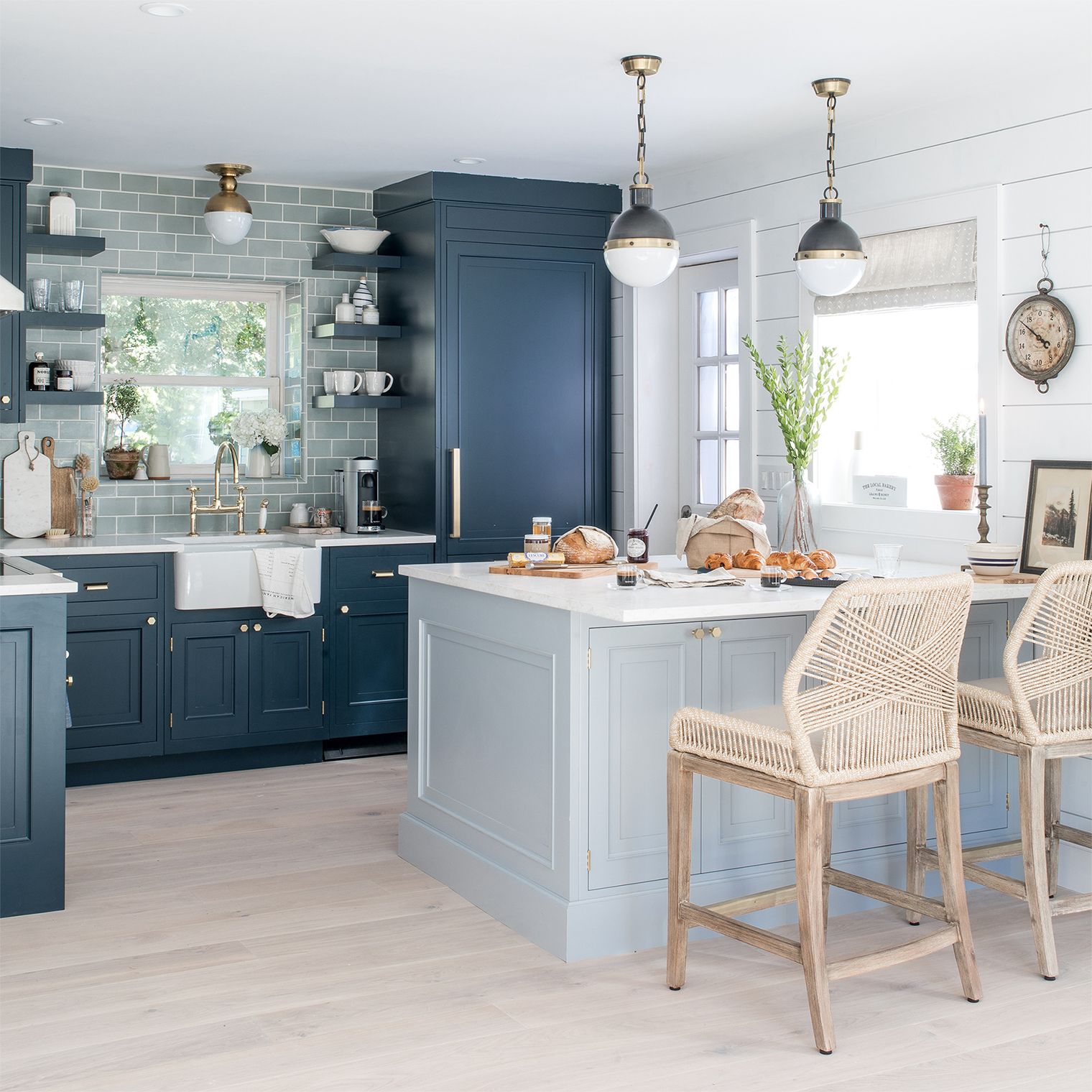 Blue Kitchen Decoration