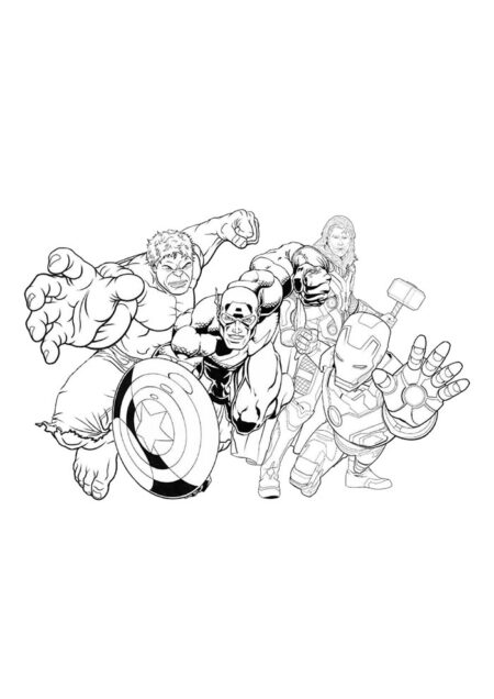 desenho-para-colorir-vingadores