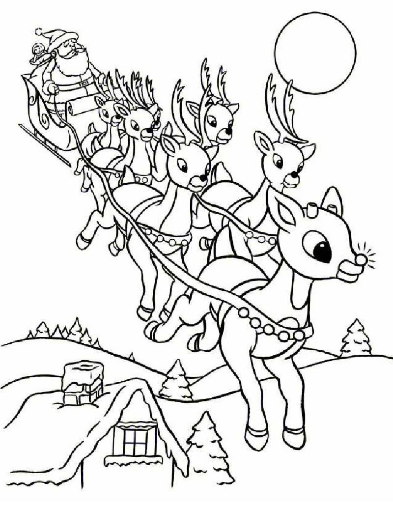 Santa Claus Coloring Pages