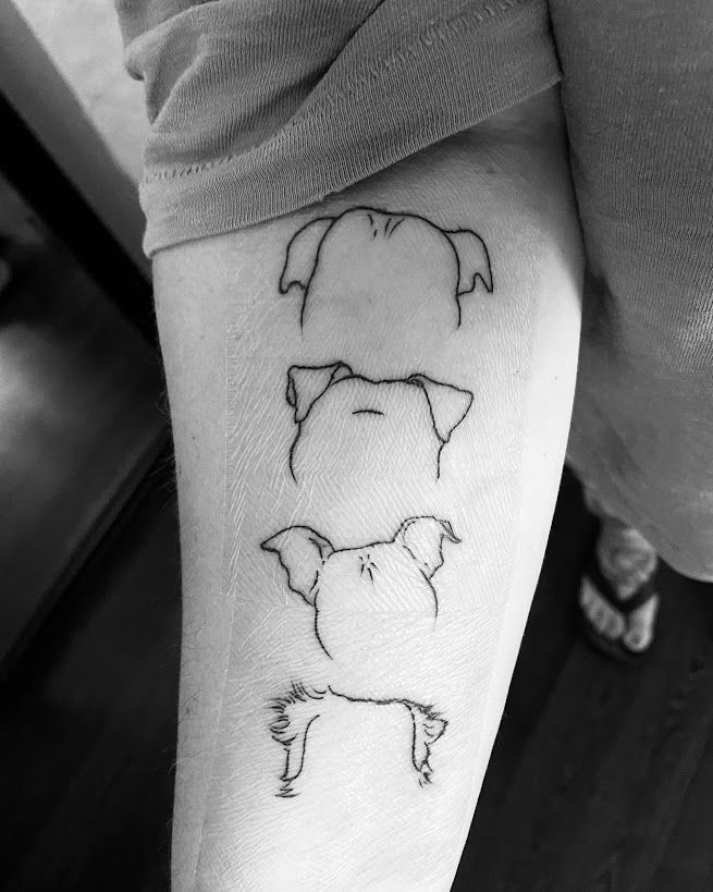 dog tattoo