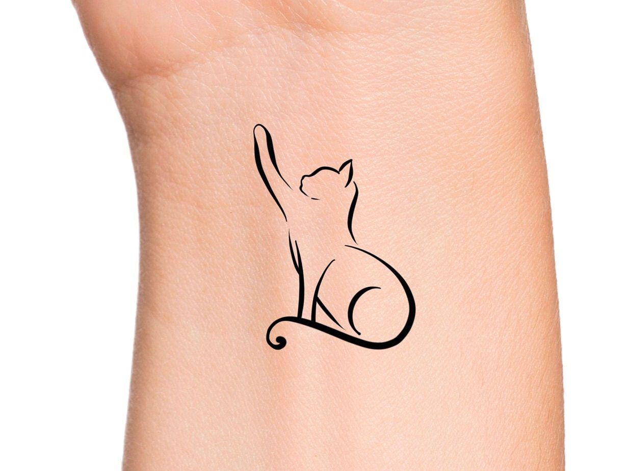 cat tattoo