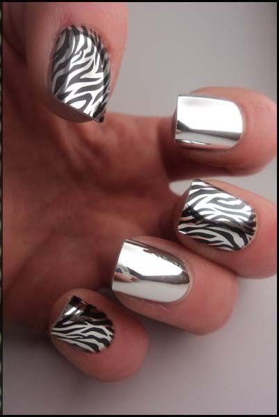 unha-decorada-zebra