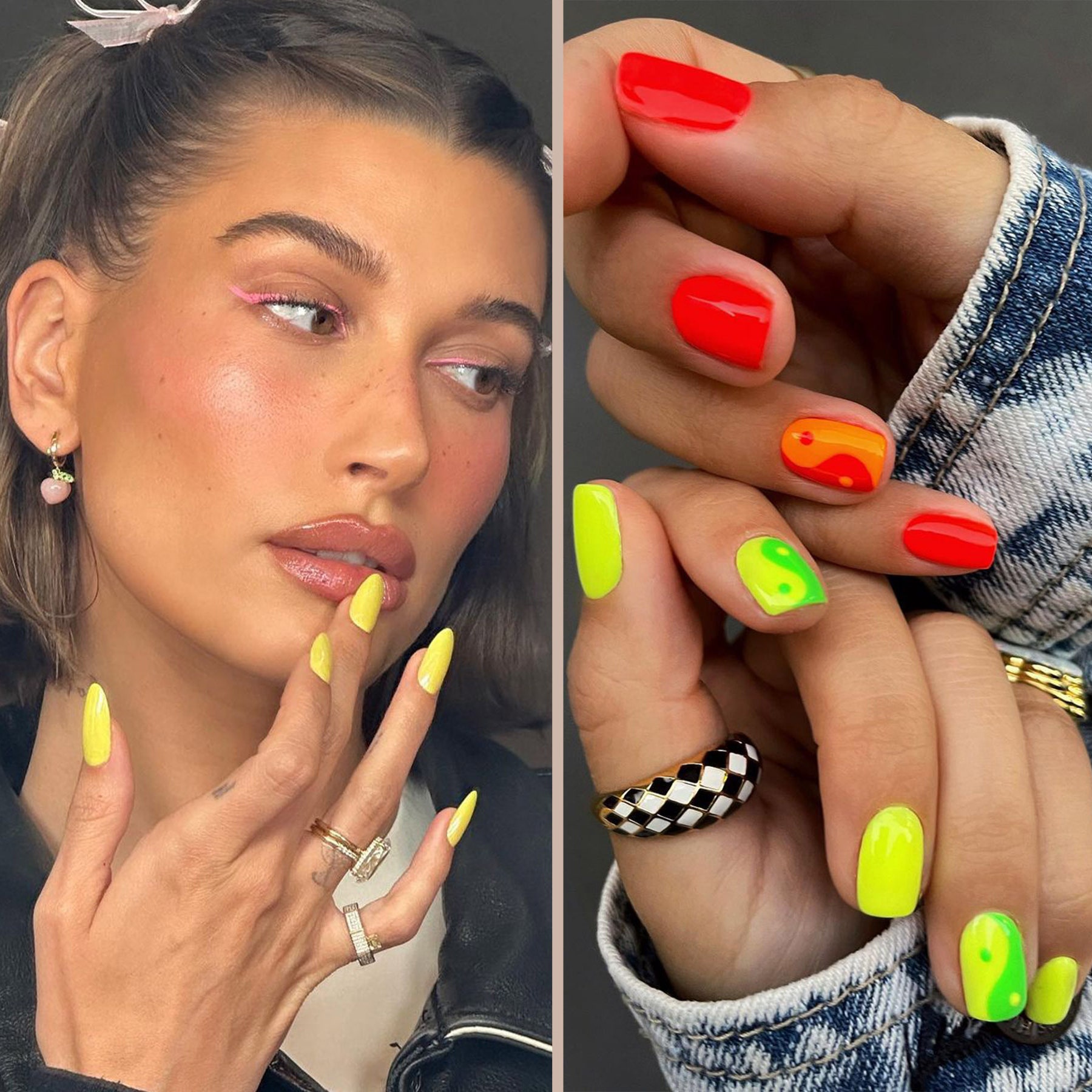 neon nails