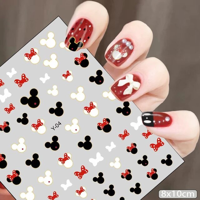 Mickey Decorated Nails