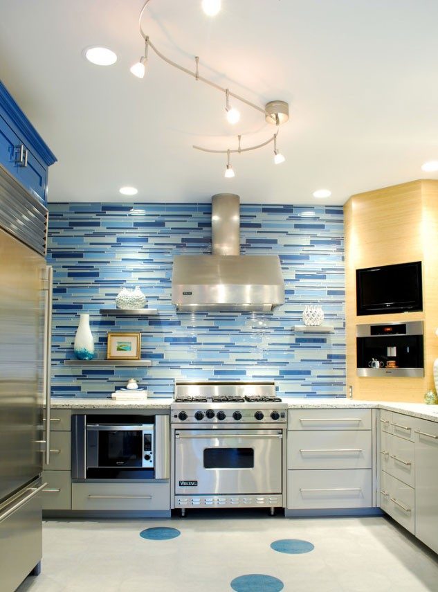 Blue Kitchen Decoration