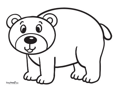 desenho-para-colorir-urso