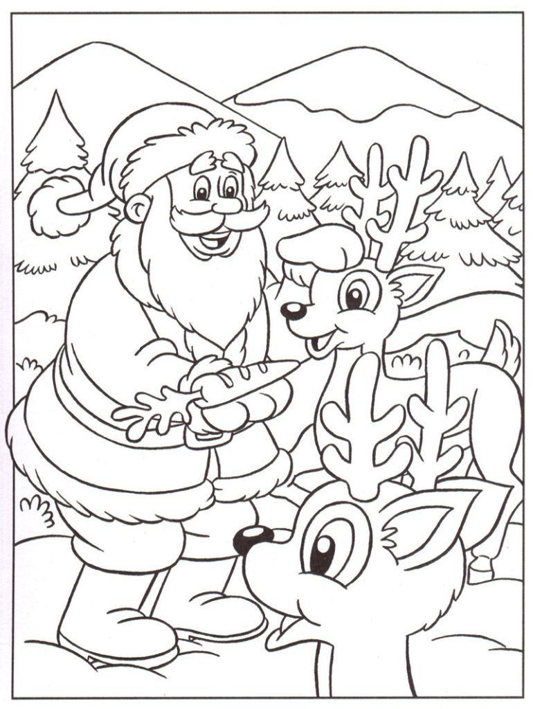 Santa Claus Coloring Pages